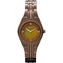 Relic Ladies Brown Band with Brow Dial Watch