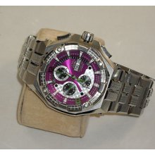 Renato Mostro Limited Edition Only 50 Made Valjoux 7750 Rare Purple Dial