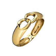 Roman Luxe Gold Chain Bangle Bracelet