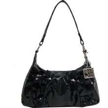 Rosetti Womenâ€™s Accessories Ruffle Row Hobo Bag
