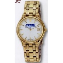 Selco Geneve Gentlemen`s Century Gold Watch