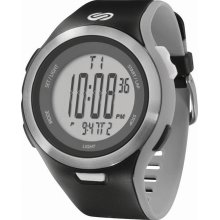 Soleus Men's SR010005 Ultra Sole Grey Digital Dial with Black & Grey POLY WATCH