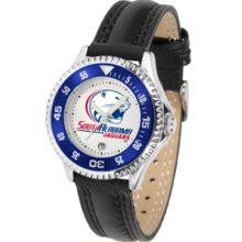South Alabama Jaguars Competitor Ladies Watch with Leather Band