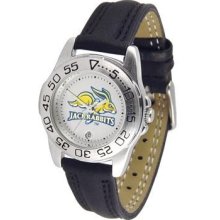 South Dakota State University Women's Leather Band Athletic Watch