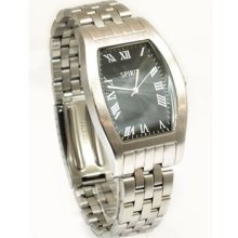 Spirit Black Dial Bracelet Strap Gents Dress Watch Aspg01