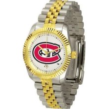 St. Cloud State Men's Two Tone Gold Dress Watch