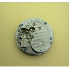 steampunk movement Columbia pocket watch porcelain dial watch face vintage supplies S050