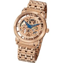 Stuhrling 165a2 334414 Mens Winchester Reserve Automatic Rose Bracelet Watch