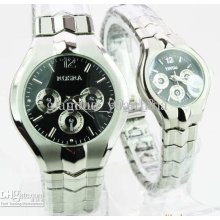 Supply Fashion Classic Couple On The Table Strip Watch 137 290