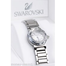 Swarovski Crystal Octea Mini Ladies Watch Womens Signed Swan Bracelet 999968