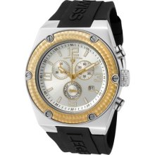 Swiss Legend Throttle Men's Chronograph Date Rrp $800 Watch 30025-02s-gb