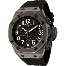 SWISS LEGEND Watches Men's Trimix Diver Chronograph Black Dial Black S