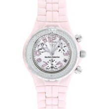 Technomarine Dtlccp07c Swiss Light Baby Pink Ceramic Diamonds $2950