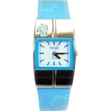 Terrain Blue Ladies Flower Power Sports Watch