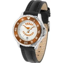 Texas Longhorns UT NCAA Womens Leather Wrist Watch ...