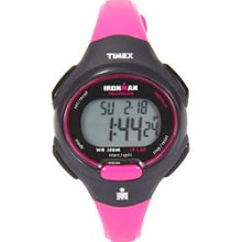 Timex Ironman Women's 10-LAP Mid Watch - Bright Pink/Black