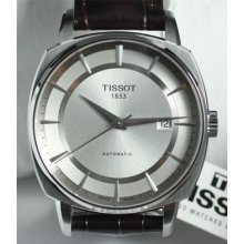 Tissot T0595071603100 / T-lord / Automatic / Mens Watch / Leather Band