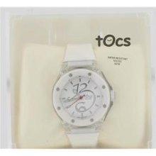 Tocs Ladies' 40006 White Analog Petite Watch