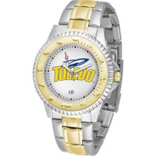 Toledo Rockets Mens Stainless 23Kt Watch