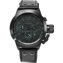 TW Steel TW843 Watch Cool Black Mens - Black Dial