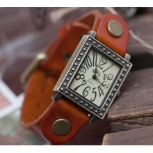 Unique Women Leather Watch