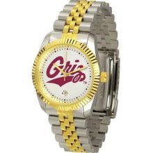 University of Montana Men's Two Tone Gold Dress Watch