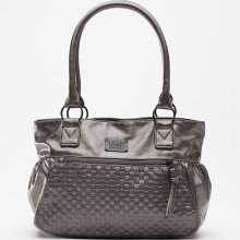 Vans Crushed Medium Fashion Bag (Metallic Silver)