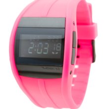 Vestal Crusader Watch - Hot Pink/black