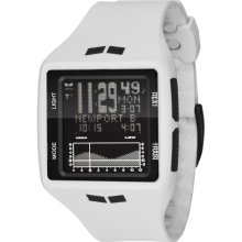 Vestal Mens The Brig Tide and Train Plastic Watch - White Rubber ...