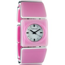 Vestal Rosewood Slim Acetate Watch - Women's Pink, One Size