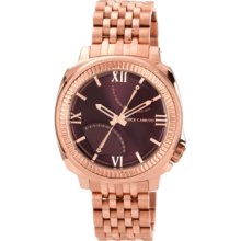 Vince Camuto Watch, Mens Rose Gold Ion-Plated Stainless Steel Bracelet
