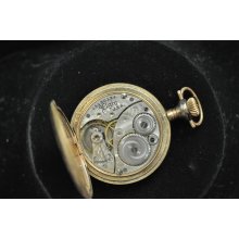 Vintage 0 Size Elgin Hunting Case Pocket Watch Grade 320 Running