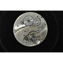 Vintage 12 Size Gruen Veri-thin Pocket Watch Movement Grade 385 Running