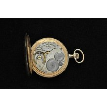 Vintage 12s Elgin Hunting Case Pocket Watch Grade 301 Keeping Time