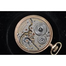 Vintage 16 Size Hamilton 21 J Pocket Watch Grade 992 Keeping Time