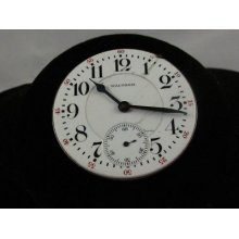 Vintage 16 Size Waltham Pocketwatch Movement