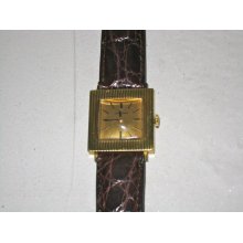 Vintage 18K Yellow Gold Longines Watch