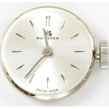 Vintage Bucherer Watch Co. 17 Jewels Ladies Watch Movement W-139