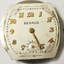 Vintage Bulova Wrist Movement 17 Jewels Model Bb13 514
