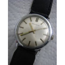 Vintage Caravelle By Bulova Mechanical Swiss Men's Watch