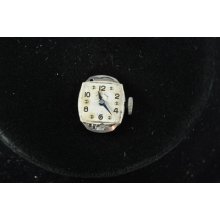 Vintage Ladies Hamilton Wristwatch Movement Caliber 751