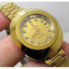 Vintage Rado Gold Case Diastar Automatic Swiss Made Lady 2.