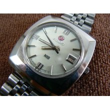 Vintage Rado N19 White 5170 Eta 2783 Auto 25 Jewels Mens Watch