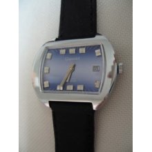 Vintage S. Steel Gigandet Mens Watch Swiss M.1960's