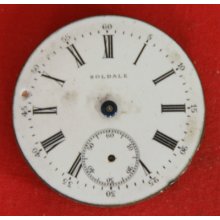 Vintage Soldale 6 Size Pocket Watch Movement - Swiss Made H/c - 2 Fix