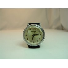 Vintage Stainless Steel Bulova Accutron 214 Watch