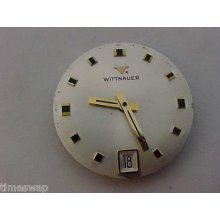 Vintage Wittnauer C11ks Movement And Dial For Parts