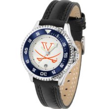 Virginia Cavaliers Competitor Ladies Watch with Leather Band