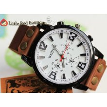 WA11 Handmade Women or Men Watch Leather Men Wrist Watch