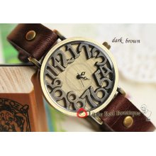 WA13 Women or Men Leather Watch